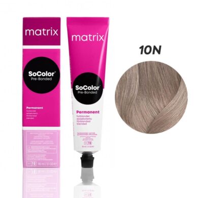 10N Matrix SoColor Beauty Стойкая крем-краска Блондин очень-очень светлый