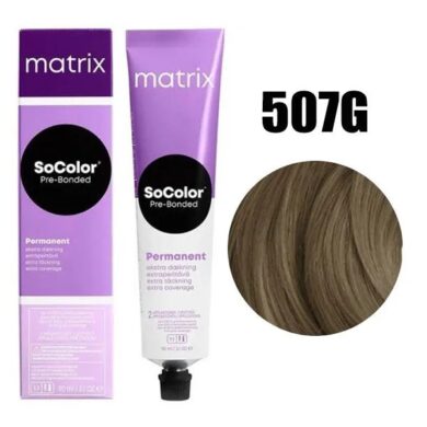 507G Matrix SoColor Beauty Стойкая крем-краска Блондин золотистый
