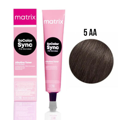 5AA Matrix Color Sync Шатен глубокий пепельный