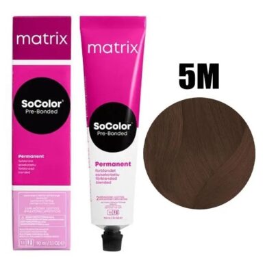 5M Matrix SoColor Beauty Стойкая крем-краска Светлый шатен мокка