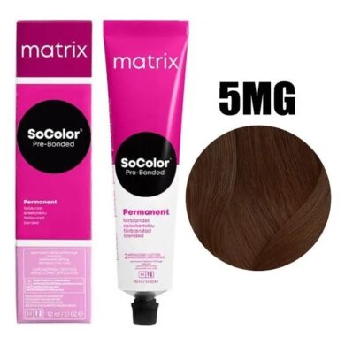 5MG Matrix SoColor Beauty Стойкая крем-краска Cветлый шатен мокка золотистый