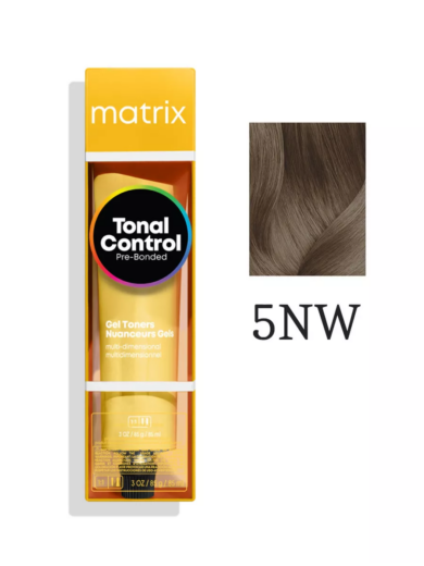 5NW Matrix Тонер гелевый Tonal Control Светлый шатен Натуральный Теплый
