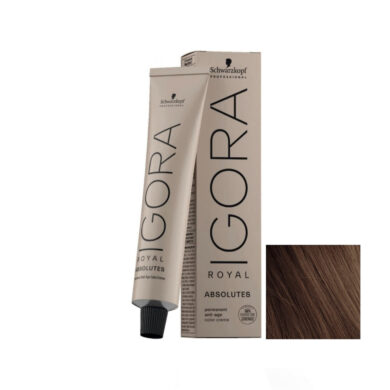 5-80 Краска для волос Schwarzkopf Igora Absolute Cветлый коричневый красный натуральный
