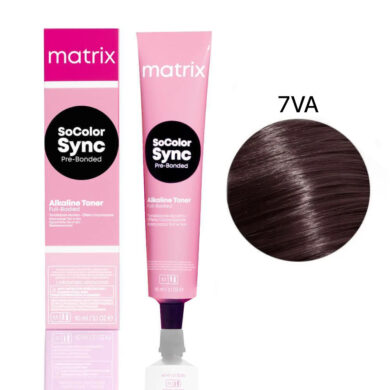 7VA Matrix Color Sync Средний блондин перламутрово-пепельный