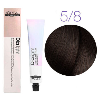 L'Oreal Professionnel Dia Light Краска для волос, 5.8 светлый шатен мокка, 50 мл