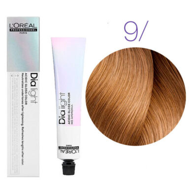 L'Oreal Professionnel Dia Light Краска для волос, 9 очень светлый блондин, 50 мл