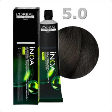 L'Oreal Professionnel Inoa ODS2 краска для волос, 5.0 светлый шатен натуральный, 60 мл