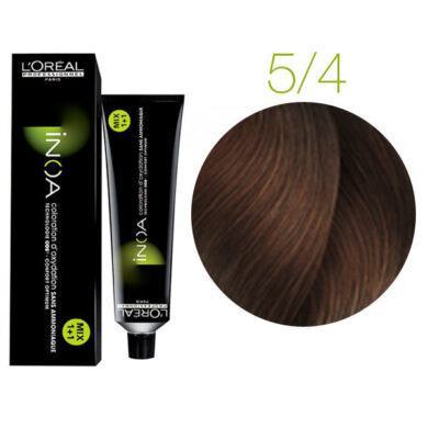L'Oreal Professionnel Inoa ODS2 краска для волос, 5.4 светлый шатен медный, 60 мл