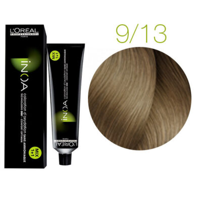 L'Oreal Professionnel Inoa ODS2 краска для волос, 9.13 очень светлый блондин пепельный золотистый, 60 мл