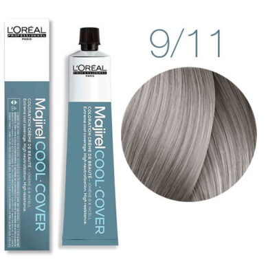 L'Oreal Professionnel Majirel Краска для волос Cool Cover, 9.11 очень светлый блондин глубокий пепельный, 50 мл