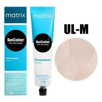 UL-M Matrix SoColor Beauty Стойкая крем-краска Ультра блонд мокка