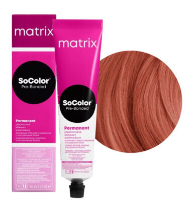 7CG Matrix SoColor Beauty Стойкая крем-краска Блондин медно-золотистый