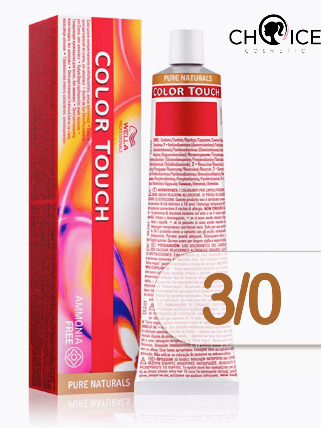 Wella Professionals Color Touch 3/0 - Темный шатен