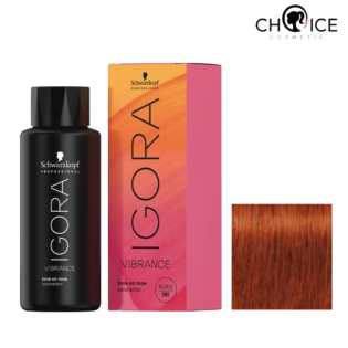 7-77 Schwarzkopf Igora Vibrance Средний русый медный экстра