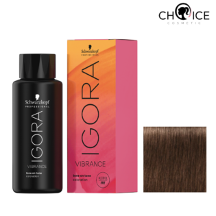 6-68 Schwarzkopf Igora Vibrance Темный русый шоколадно-красный