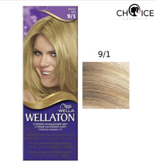 Wella WELLATON стойкая крем-краска для волос 9/1 - Жемчуг (110 мл)
