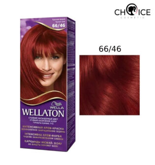 Wella WELLATON стойкая крем-краска для волос 66/46 - Красная вишня (110 мл)