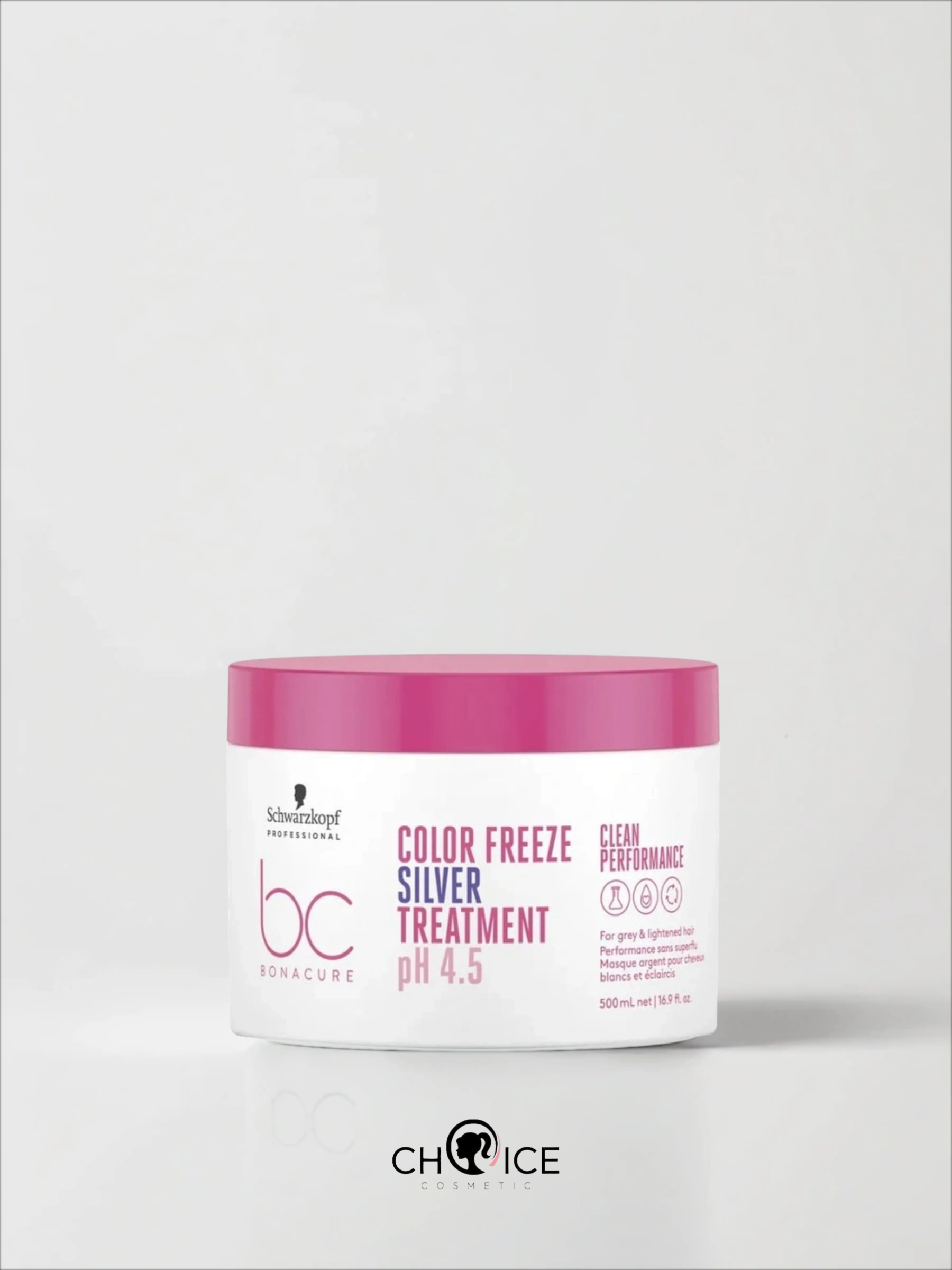 Schwarzkopf Professional Bonacure pH 4.5 Color Freeze Silver Маска для волос нейтрализующая желтизну, 500 мл