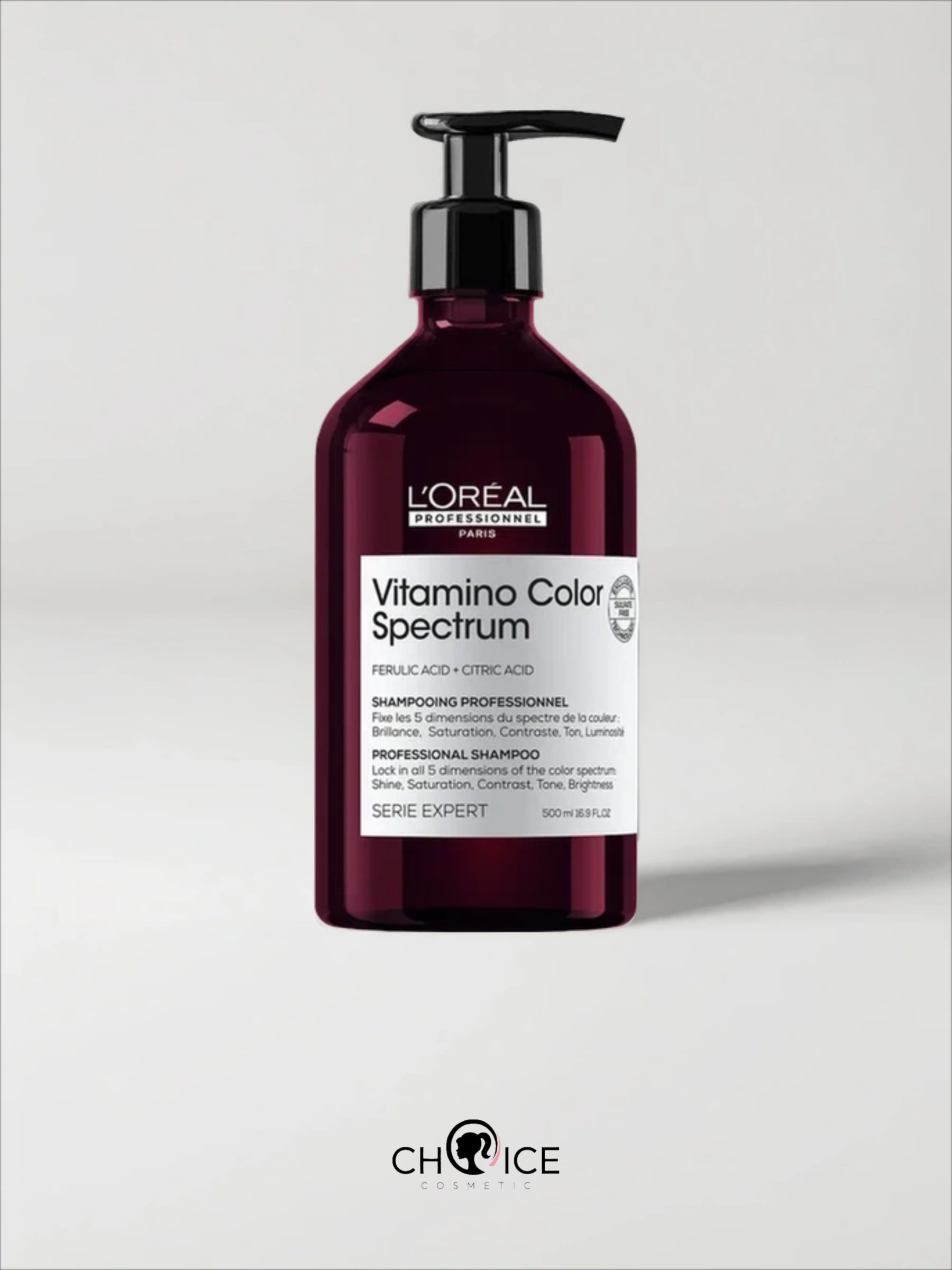 41b80f5f152fb9751b4ddc10a883a0d5.png L'Oreal Professionnel Vitamino Color Spectrum Бессульфатный шампунь для всех типов окрашенных волос 500 мл