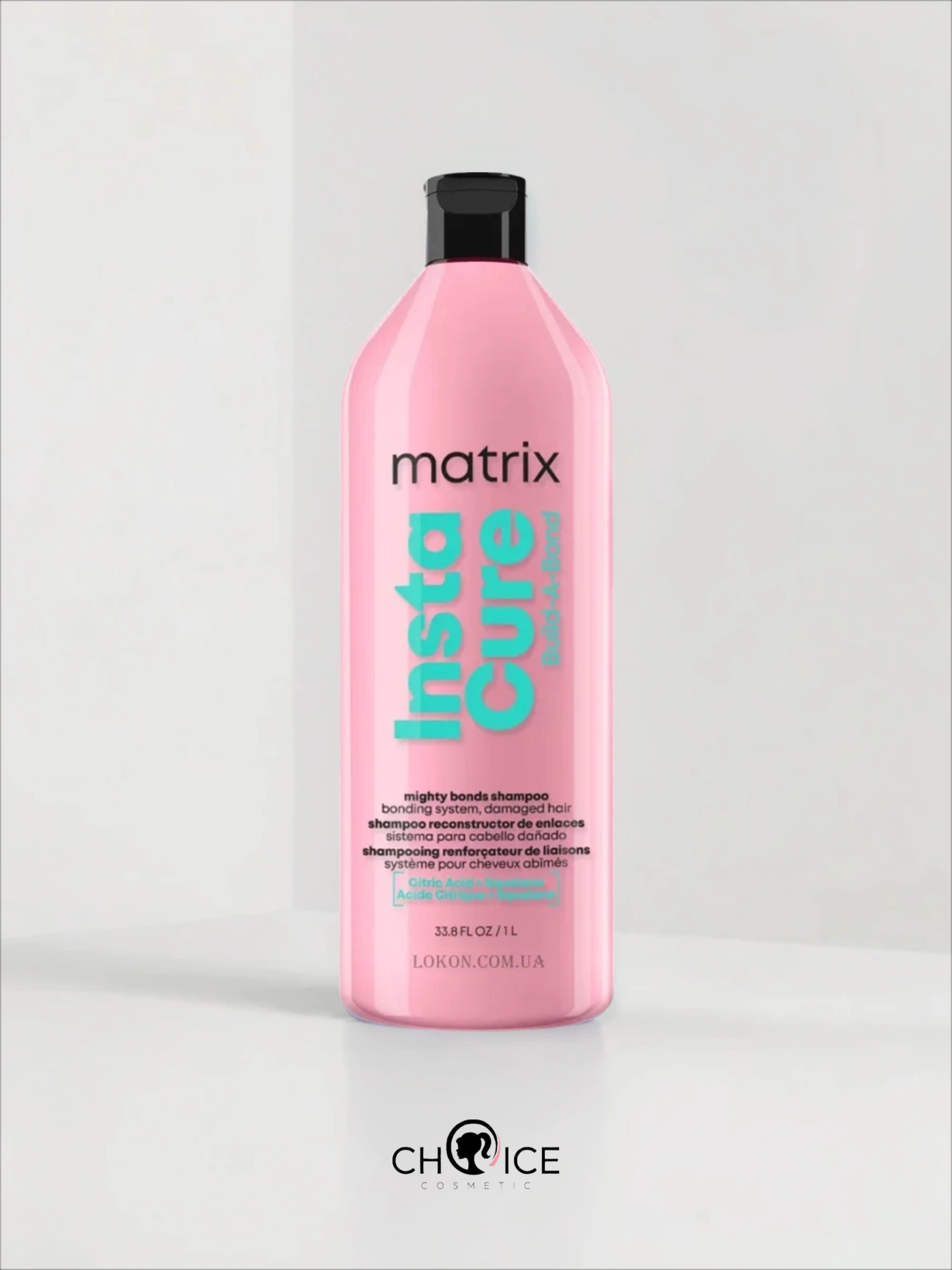 Matrix Instacure Build-A-Bond Шампунь-бондинг для восстановления очень поврежденных волос 1000 мл