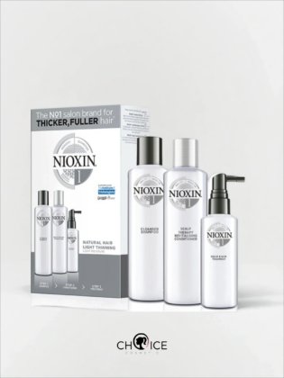 Nioxin Набор для волос Система 1 (шампунь очищающий 150 мл, кондиционер увлажняющий 150 мл, маска питательная 50 мл)