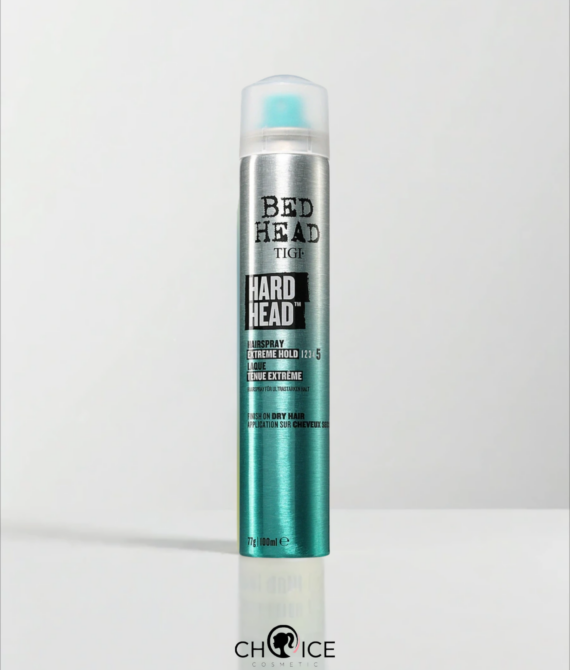 TIGI BED HEAD Hard head Лак для волос экстрасильная фиксация, 100 мл