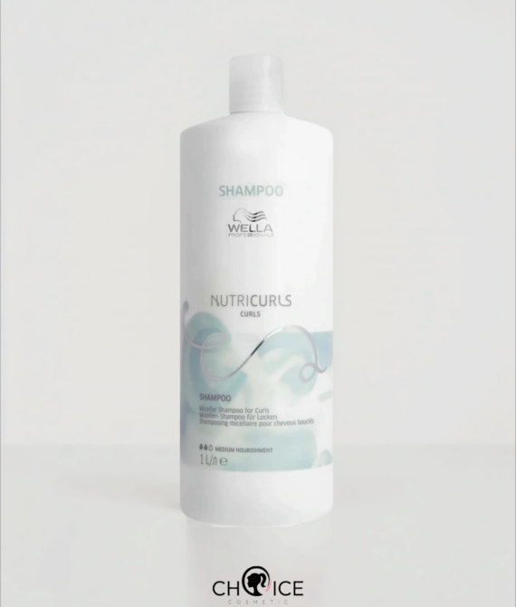 Wella Nutricurls Мицеллярный шампунь для кудрявых волос (For curls) 1000 мл