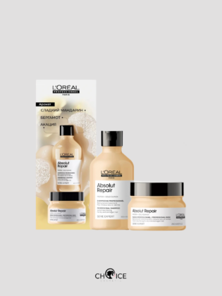 L'Oreal Professionnel Absolut Repair Набор для поврежденных волос (шампунь 300мл + маска 250мл)