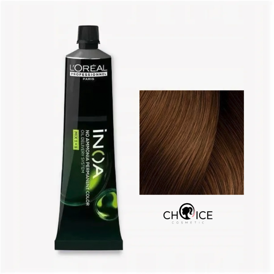 L'Oreal Professionnel Inoa ODS2 краска для волос, 6.34 Темный блондин золотистый медный, 60 мл