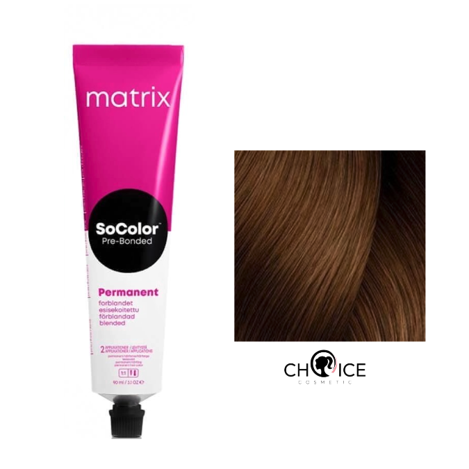 5A Matrix SoColor Beauty Стойкая крем-краска Cветлый шатен пепельный