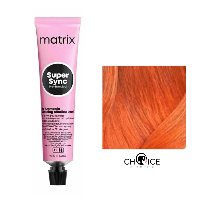 8RC+ Matrix Color Sync Блондин красно-медный светлый