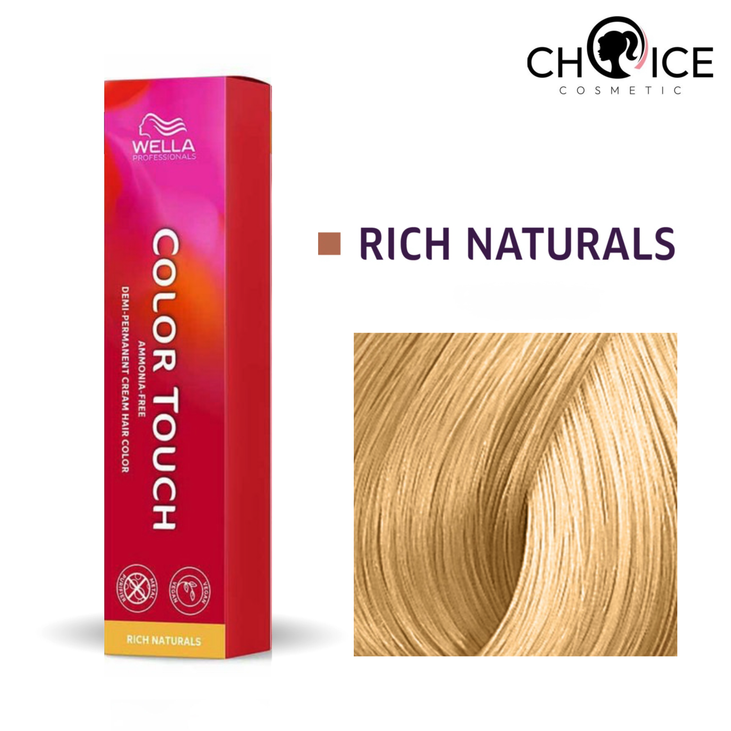 Wella Professionals Color Touch 9/01 - Очень светлый блонд натуральный пепельный