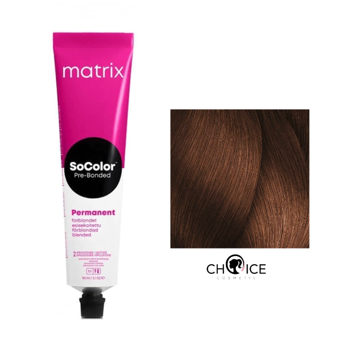 7С Matrix SoColor Beauty Стойкая крем-краска Блондин Медный