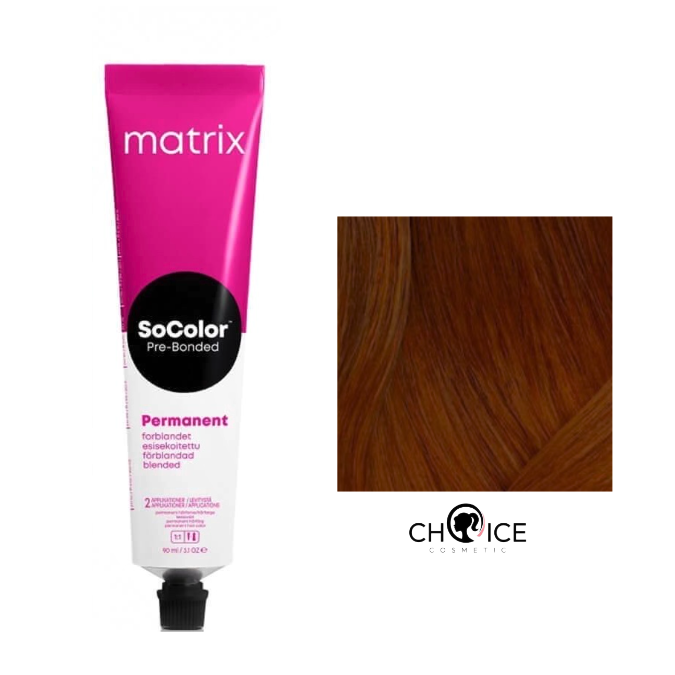 5C Matrix SoColor Beauty Стойкая крем-краска Светлый шатен медный