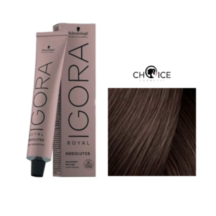5-80 Краска для волос Schwarzkopf Igora Absolute Cветлый коричневый красный натуральный