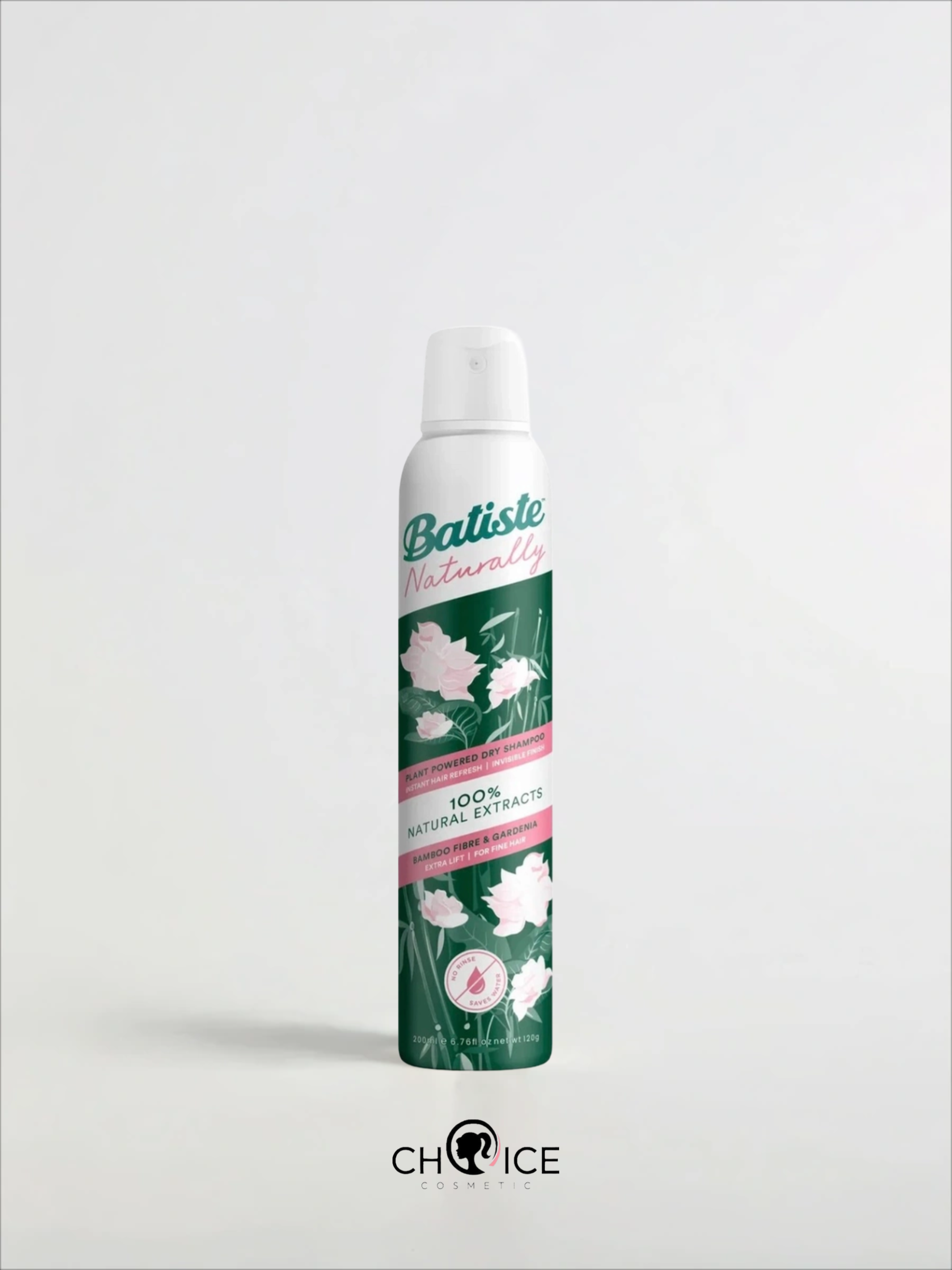 Batiste Naturally Bamboo Fiber & Gardenia Сухой шампунь 200 мл
