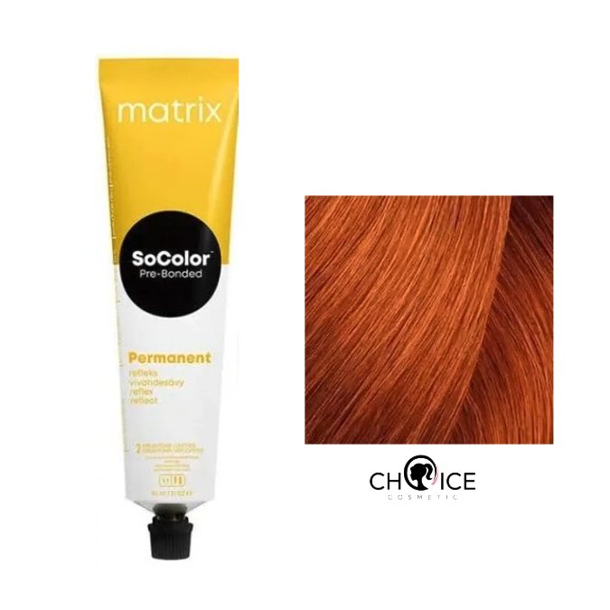 8RC Matrix SoColor Beauty Стойкая крем-краска Блондин красно-медный светлый