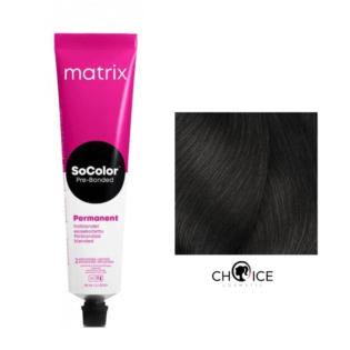 2N Matrix SoColor Beauty Стойкая крем-краска Чeрный