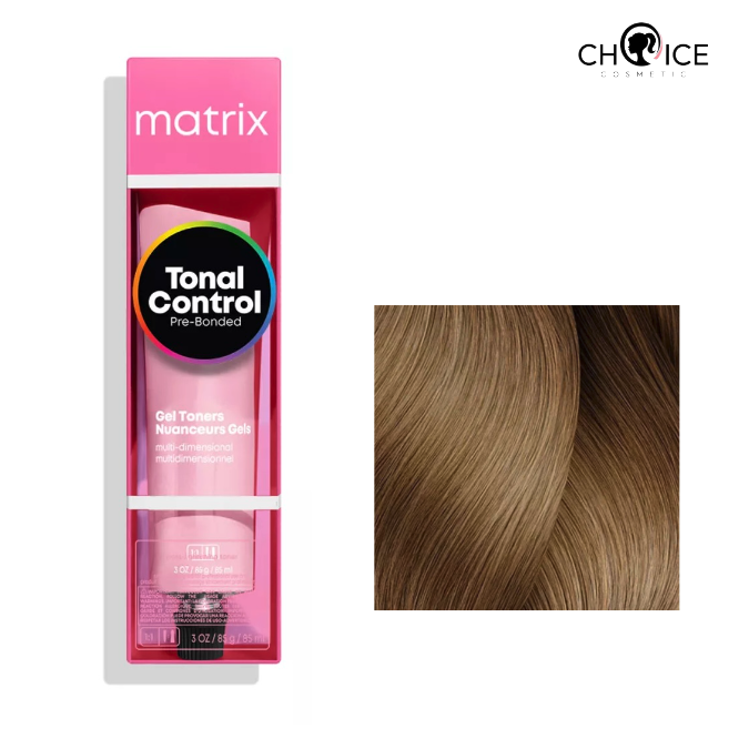 9RG Matrix Тонер гелевый Tonal Control Очень светлый блондин Розовый Золотистый
